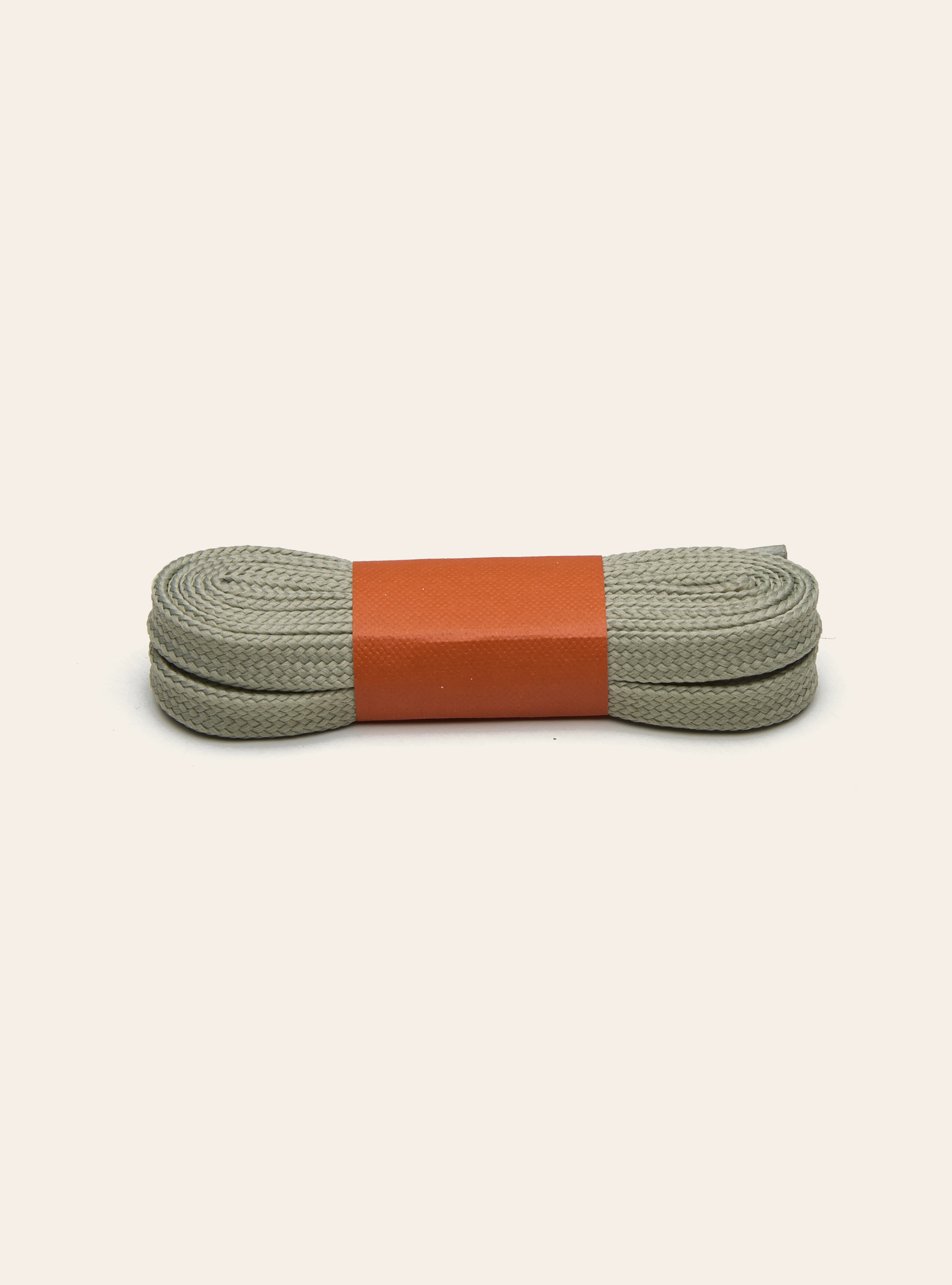 Flat Woven Laces 130cm - Light Sage